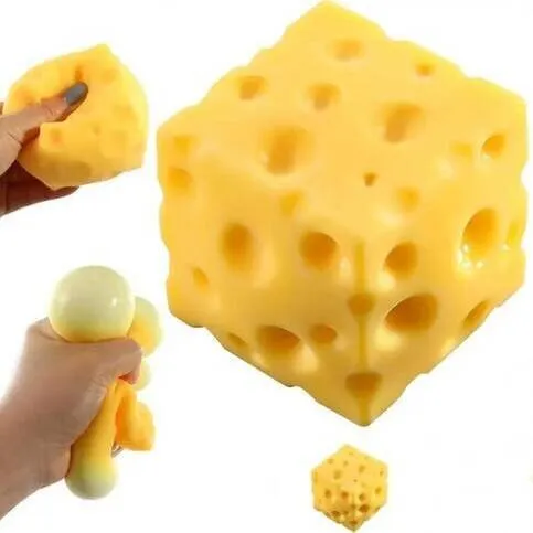 Small Cheese Squishy Toy Each